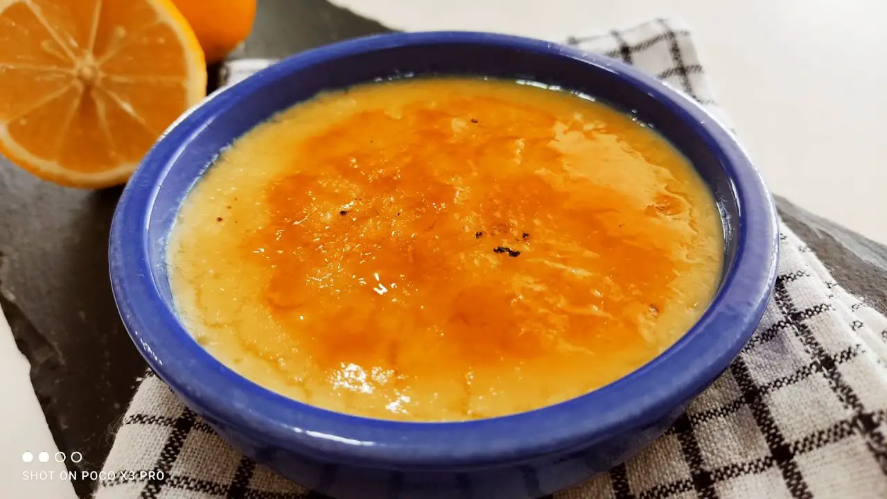 Crema catalana al microondas