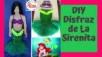 Disfraz de la sirena para niñas