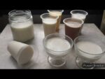 Yogurt con gelatina sin sabor