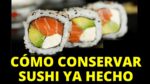 Aprende a conservar el sushi en la heladera: ¡Adiós al desperdicio!