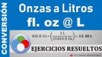 Cómo convertir 7 onzas en litros de forma sencilla