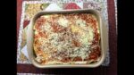 Deliciosa lasagna de espinacas, jamón y queso, fácil de preparar en casa