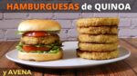 Descubre las hamburguesas nutritivas de quinoa y avena con zanahoria