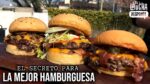 El peso de tu hamburguesa casera: ¿Sabes cuántos gramos tiene?