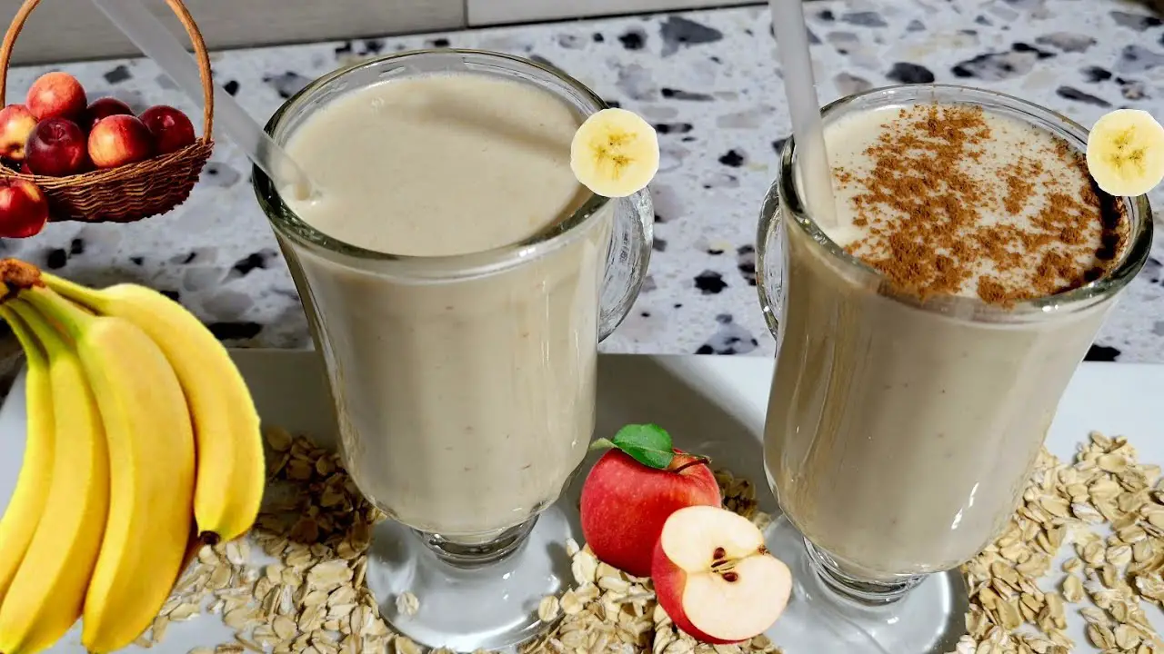 Receta Fácil Y Deliciosa: Licuado Proteico De Banana Y Avena - Laganini