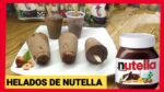 Cremosos helados de Nutella: la receta casera que debes probar