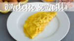 El número perfecto de huevos para hacer un omelette