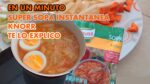 Sopa Instantánea Knorr: Deliciosa y Rápida Solución para tus Comidas